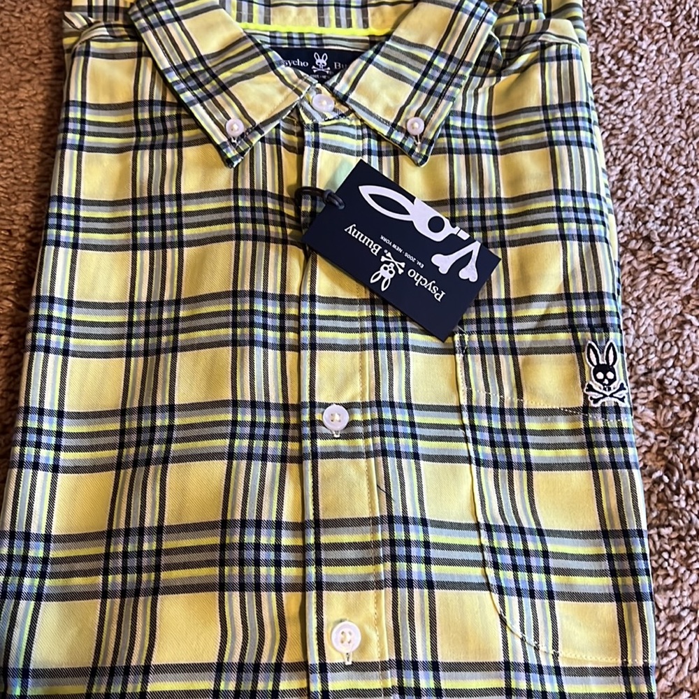 Mens shirt psycho bunny